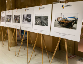 <strong>Expoziția foto Agerpres despre războiul din Ukraina, în foaierul Universității Danubius</strong>