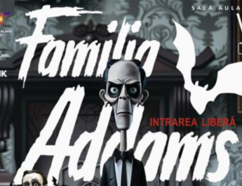 Studenții gălățeni invită la o seară cu Familia Addams