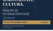Conferința Internațională „Istorie, spiritualitate, cultură. Dialog și interactivitate”, de mâine la Universitatea „Dunărea de Jos”!