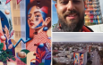 Tecuciul are de ieri cea mai mare pictură murală din Moldova!
