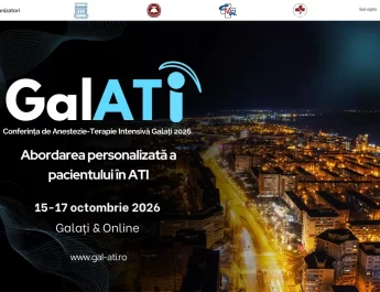 De joi, Conferința GalATI, cu personalități ale anesteziei și terapiei intensive