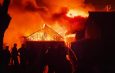 Incendiu că o bătrână de 85 de ani găsită carbonizată!